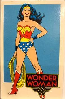 1990-92 Nature Made DC Comics Super Heroes #7 Wonder Woman Front
