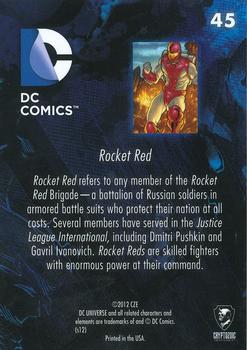 2012 Cryptozoic DC Comics: The New 52 #45 Rocket Red Back