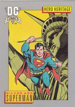 1992 Impel DC Cosmic #17 Superman Front