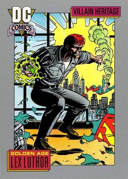 1992 Impel DC Comics Cosmic #25 Lex Luthor Front