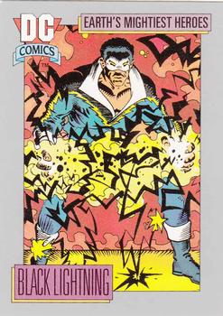 1992 Impel DC Cosmic #35 Black Lightning Front