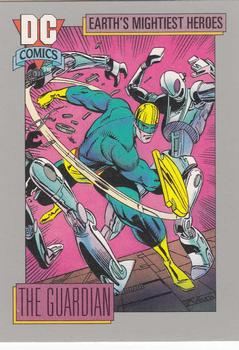 1992 Impel DC Cosmic #53 The Guardian Front