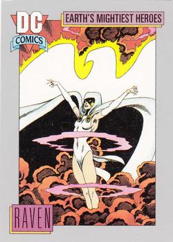 1992 Impel DC Cosmic #73 Raven Front