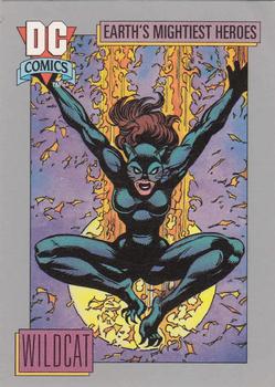 1992 Impel DC Comics Cosmic #78 Wildcat Front