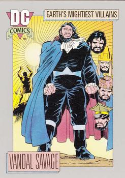 1992 Impel DC Comics Cosmic #110 Vandal Savage Front