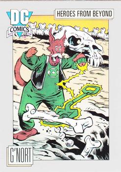 1992 Impel DC Comics Cosmic #117 G'nort Front