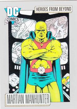 1992 Impel DC Comics Cosmic #121 Martian Manhunter Front