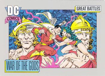 1992 Impel DC Comics Cosmic #166 War of the Gods Front