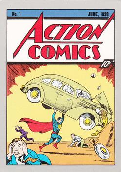 1992 Impel DC Comics Cosmic #169 Action Comics #1 Front