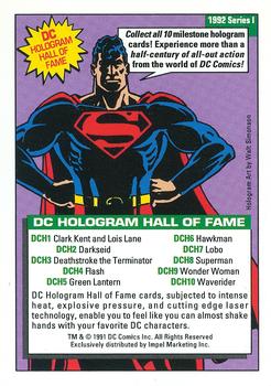 1992 Impel DC Comics Cosmic - Holograms #DCH2 Darkseid Back