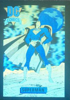 1992 Impel DC Comics Cosmic - Holograms #DCH8 Superman Front