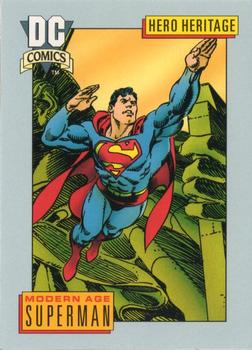 1992 Impel DC Comics Cosmic - Promos #NNO Superman Front