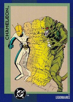 1993 SkyBox DC Cosmic Teams #87 Chameleon Front