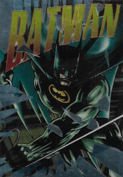 1995 SkyBox DC Power Chrome Legends '95 - Hard Hitters #H-2 Batman Front