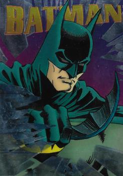 1995 SkyBox DC Power Chrome Legends '95 - Hard Hitters #H-11 Batman Front