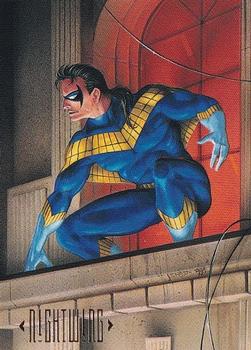 1994 SkyBox DC Master Series #23 Nightwing Front