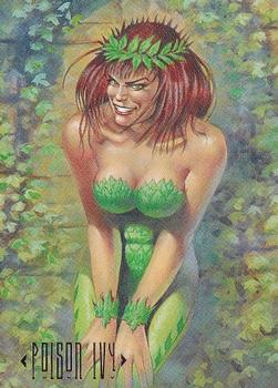 1994 SkyBox DC Master Series #40 Poison Ivy Front