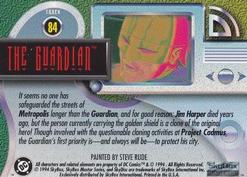 1994 SkyBox DC Master Series #84 The Guardian Back