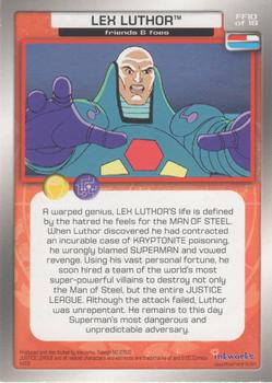 2003 Inkworks Justice League - Friends and Foes #FF10 Lex Luthor Back