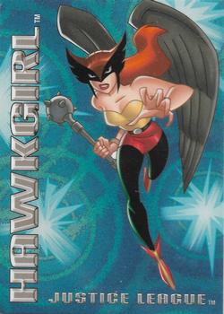 2004 Post Cereal Justice League #4 Hawkgirl Front