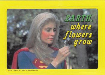 1984 Topps Supergirl #33 In Argo City, our heroine returns Front