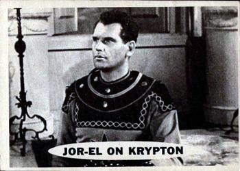 1966 Topps Superman #52 Jor-El on Krypton Front