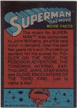 1978 Topps Superman: The Movie #12 The Majestic Planet Krypton Back