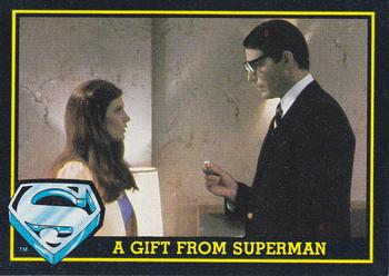 1983 Topps Superman III #96 A Gift from Superman Front