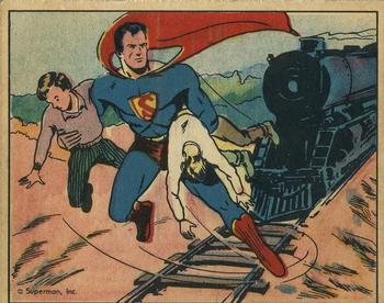 1941 Gum Inc. Superman (R145) #3 From the Jaws of Death Front