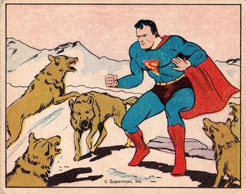 1941 Gum Inc. Superman (R145) #22 Wolves at Bay Front