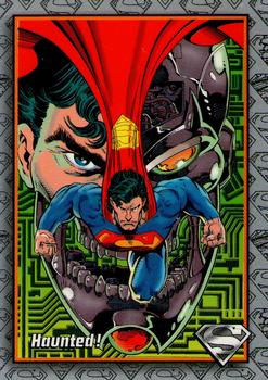 1993 SkyBox The Return of Superman #95 Haunted! Front