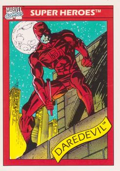 1990 Impel Marvel Universe #4 Daredevil Front