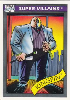 1990 Impel Marvel Universe #52 Kingpin Front