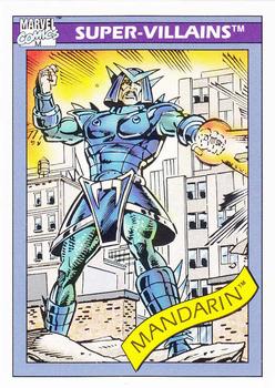 1990 Impel Marvel Universe #76 Mandarin Front