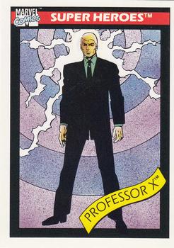 1990 Impel Marvel Universe #7 Professor X Front