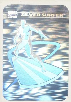 1990 Impel Marvel Universe - Holograms #MH3 Silver Surfer Front