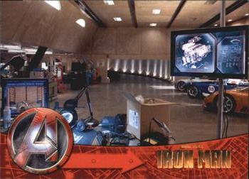 2012 Upper Deck Avengers Assemble #7 Iron Man Front