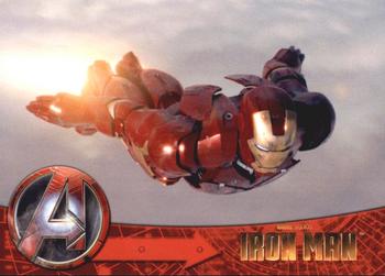 2012 Upper Deck Avengers Assemble #14 Iron Man Front