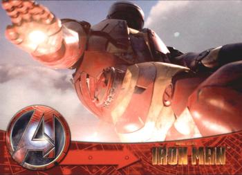 2012 Upper Deck Avengers Assemble #15 Iron Man Front