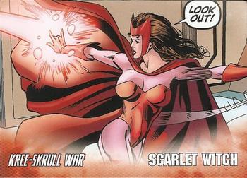 2011 Upper Deck The Avengers: Kree-Skrull War - Characters #6 Scarlet Witch Front