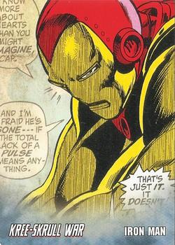 2011 Upper Deck The Avengers: Kree-Skrull War - Retro #R-9 Iron Man Front