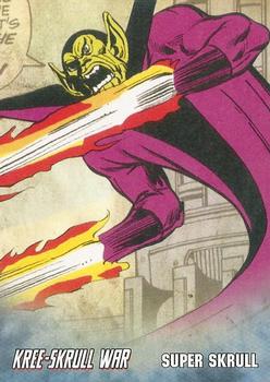 2011 Upper Deck The Avengers: Kree-Skrull War - Retro #R-21 Super Skrull Front