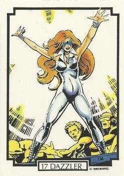 1989 Comic Images Marvel Comics The Best of John Byrne #17 Dazzler Front