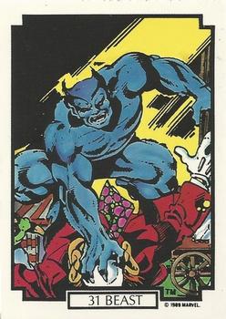 1989 Comic Images Marvel Comics The Best of John Byrne #31 Beast Front