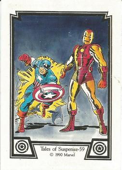 1990 Comic Images Captain America #11 Tales of Suspense - 59 Front