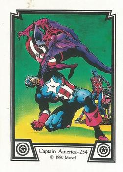 1990 Comic Images Captain America #28 Captain America - 254 Front