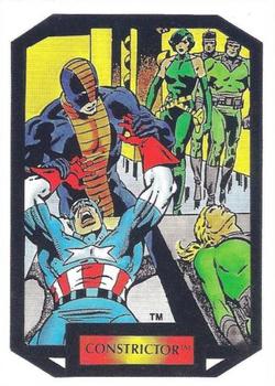 1987 Comic Images Marvel Universe II Colossal Conflicts #14 Constrictor Front