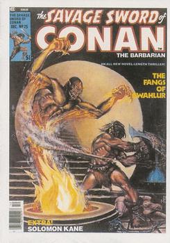 1988 Comic Images Savage Sword of Conan the Barbarian #NNO Issue # 25 Front