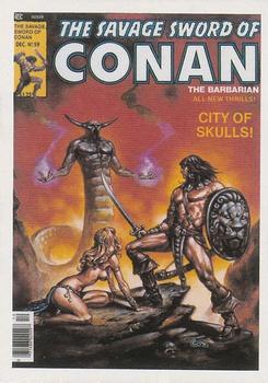1988 Comic Images Savage Sword of Conan the Barbarian #NNO Issue # 59 Front