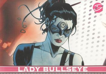 2011 Rittenhouse Marvel: Dangerous Divas #11 Lady Bullseye Front